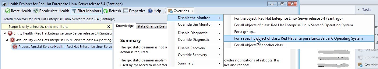 Error about rpcstat 2