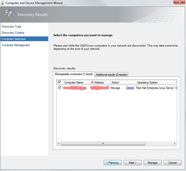 Insert Linux host after resignaturing step 1